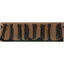 Farmhouse Stripe 72" x 15.5" Natural-Black Lined - Interiors by Elizabeth