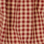Heritage House Check Gathered Valance Barn Red Nutmeg Lined VG100017