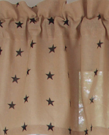 Heirloom Star Nutmeg Valance VL0118ST