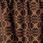 Black Tan Marshfield Jacquard Valance Lined VL106011