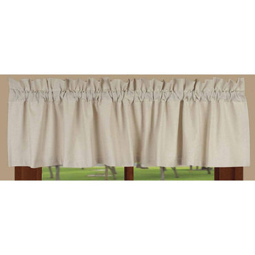 Cream Osenburg Valance - Lined - Interiors by Elizabeth