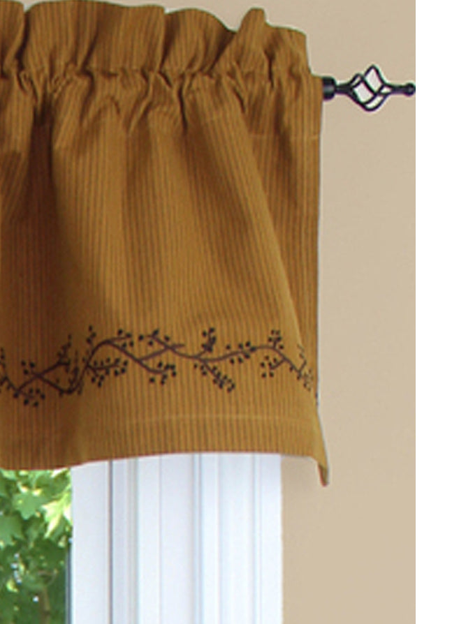 Primitive Ticking Mustard Mustard - Online - Interiors by Elizabeth