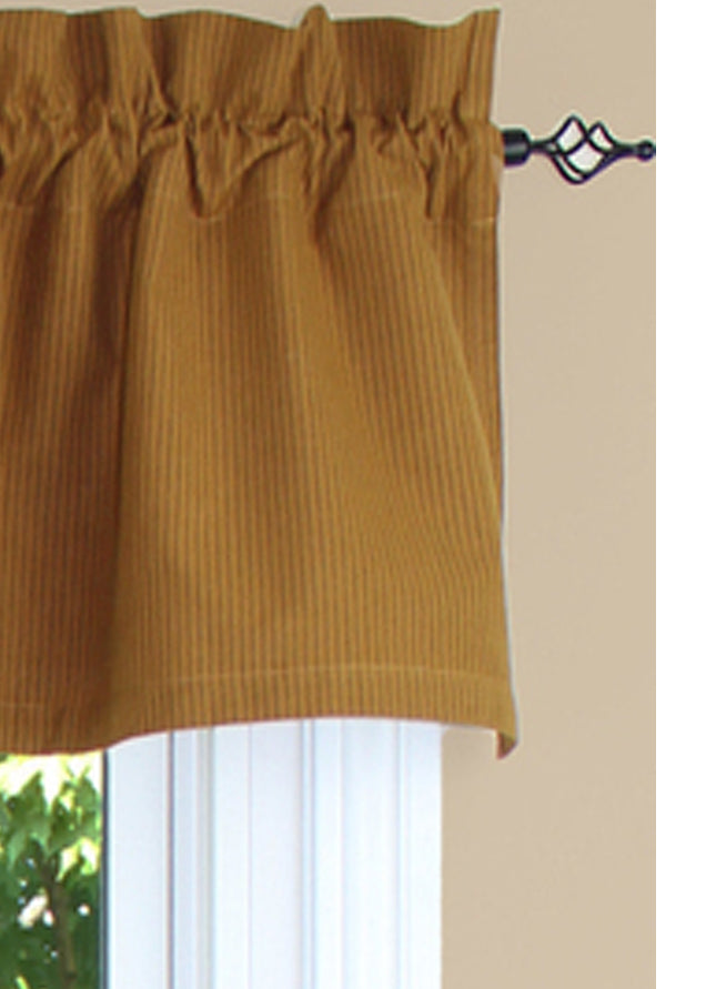 Primitive Ticking Mustard Mustard - Online - Interiors by Elizabeth