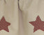 Rough Edge Star Barn Red Valance VL248017