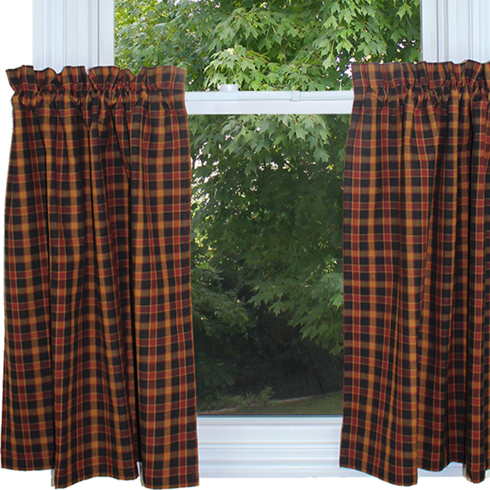 Homestead -  Black  Valance VL330011