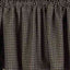 Black Oat Newbury Gingham Valance Lined VL670011