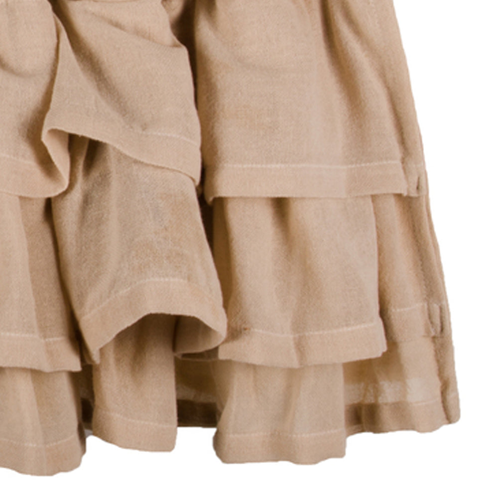 Cream Heirloom Cream Ruffled Valance Unlined