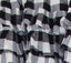 Buffalo Check Black - Buttermilk Valance VR510011